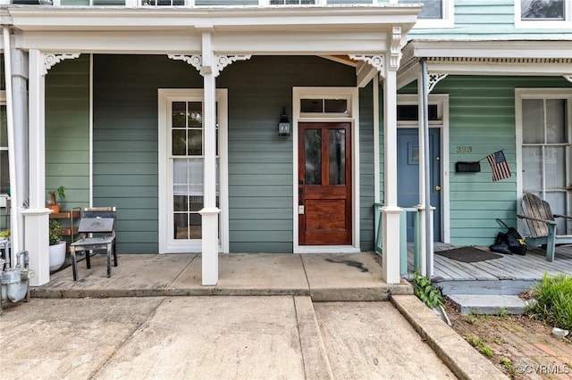 321 S Laurel St, Richmond, VA 23220 - property entrance with covered porch