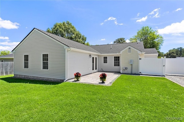 1312 St Michaels Ln, Richmond, VA 23229 - back of house featuring a patio and a gate