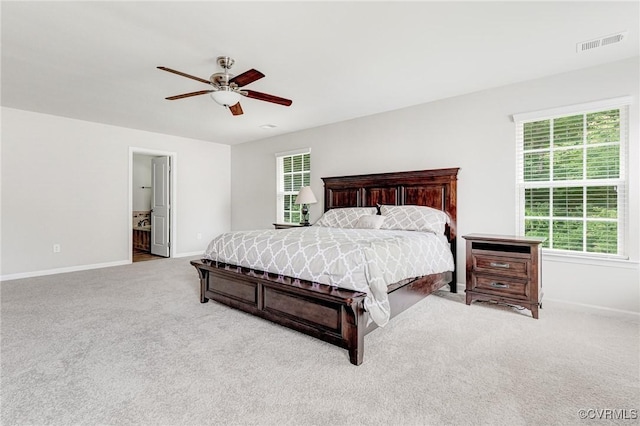 9951 Orchard Meadow Rd, Mechanicsville, VA 23116 - bedroom with carpet flooring and ceiling fan