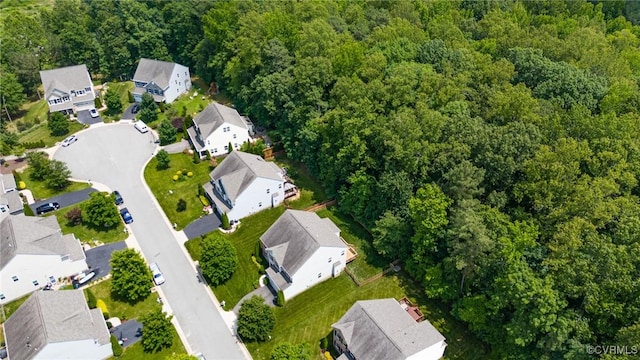 9951 Orchard Meadow Rd, Mechanicsville, VA 23116 - aerial view of residential area featuring a heavily wooded area