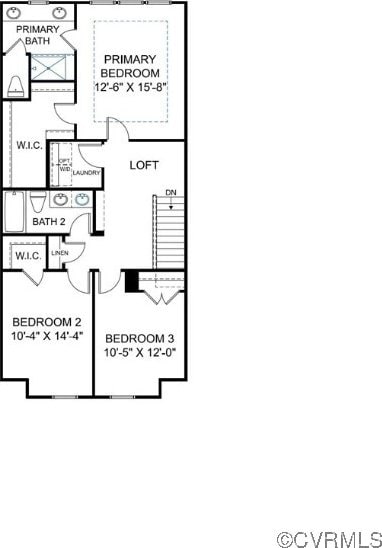 18751 Palisades Rdg, Moseley, VA 23120 - room layout
