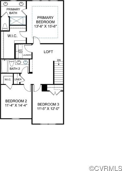 18747 Palisades Rdg, Moseley, VA 23120 - property floor plan