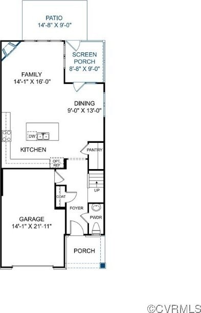 18767 Palisades Rdg, Moseley, VA 23120 - floor plan / room layout