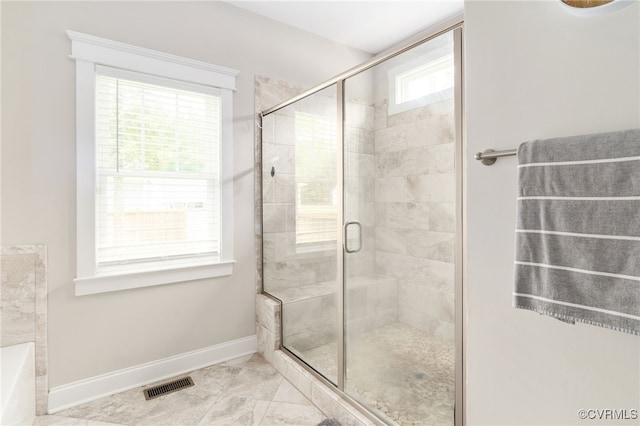 12025 Autumn Knoll Dr, Mechanicsville, VA 23116 - bathroom featuring a stall shower and a bath