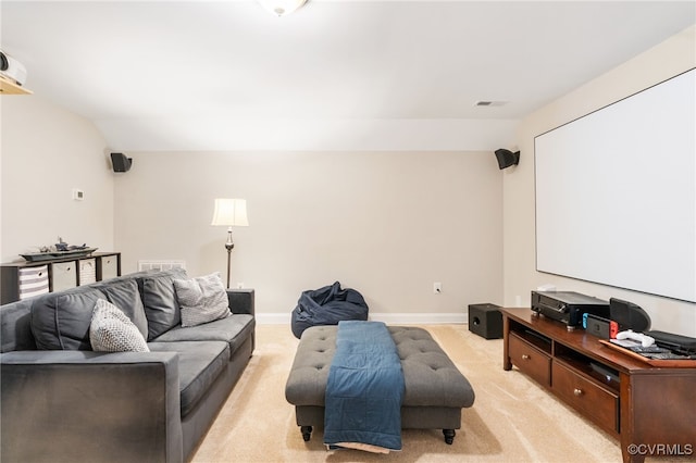 12025 Autumn Knoll Dr, Mechanicsville, VA 23116 - cinema with light colored carpet and vaulted ceiling