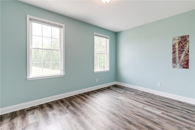 8315 Namozine Rd, Amelia Courthouse, VA 23002 - empty room with wood finished floors and baseboards