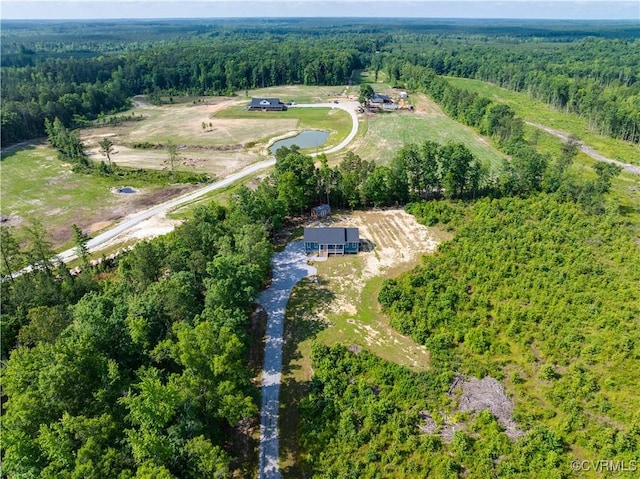 8315 Namozine Rd, Amelia Courthouse, VA 23002 - aerial view of property's location featuring a heavily wooded area