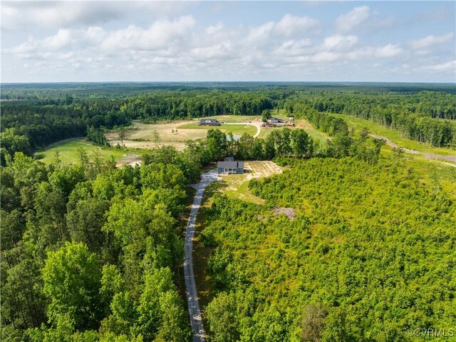 8315 Namozine Rd, Amelia Courthouse, VA 23002 - aerial view of a forest