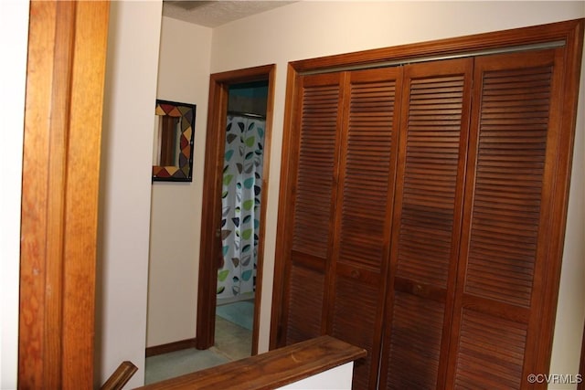 8318 Banshire Ct, Hanover, VA 23111 - hallway featuring carpet floors