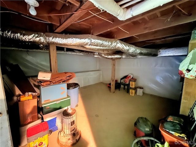 12509 Sam Snead Hwy, Warm Springs, VA 24484 - view of below grade area