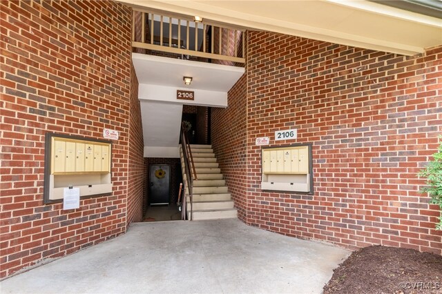 2106 Turtle Run Dr Unit 3, Henrico, VA 23233 - entrance to property featuring brick siding