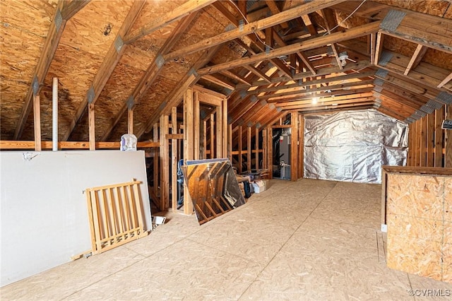3321 Ceres Rd, Henrico, VA 23294 - unfinished attic with an upstairs landing
