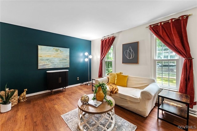 4337 Collingswood Dr, Chesterfield, VA 23832 - living room featuring wood finished floors