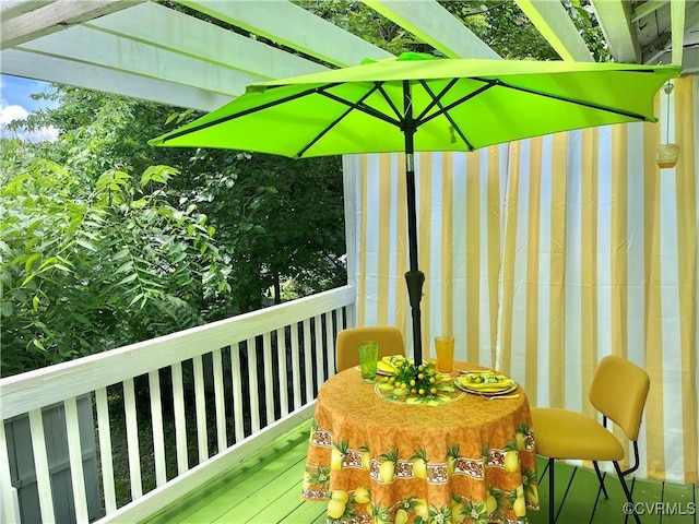 110 Gatewood Ave, Crewe, VA 23930 - view of balcony