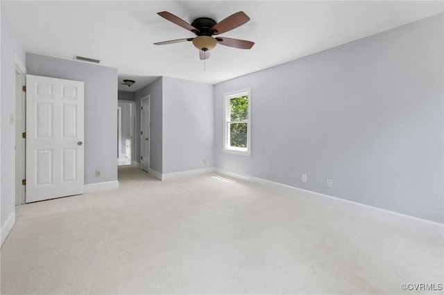 211 Bollingbrook Ct, Chesterfield, VA 23236 - unfurnished bedroom with light carpet, baseboards, and ceiling fan