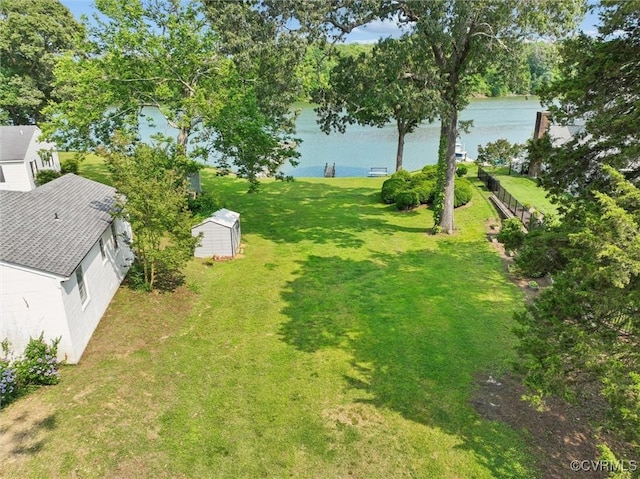 183 Nimcock Rd, Urbanna, VA 23175 - view of yard featuring a water view