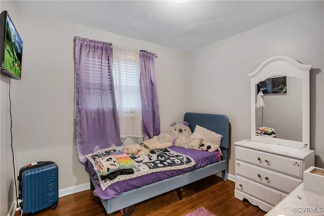 1939 Burks St, Petersburg, VA 23805 - bedroom with wood finished floors and baseboards