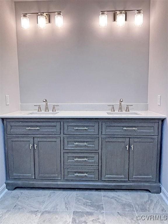 7906 Battlefield Park Rd, Henrico, VA 23231 - full bathroom with double vanity