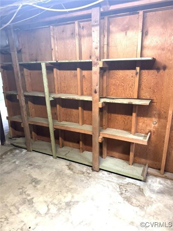 5404 Oak St, North Dinwiddie, VA 23803 - view of unfinished basement