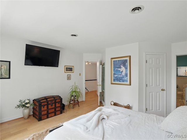 12503 Winchester Green Ct, Henrico, VA 23233 - bedroom featuring wood finished floors