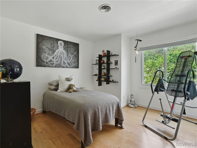 12503 Winchester Green Ct, Henrico, VA 23233 - bedroom with wood finished floors and baseboards