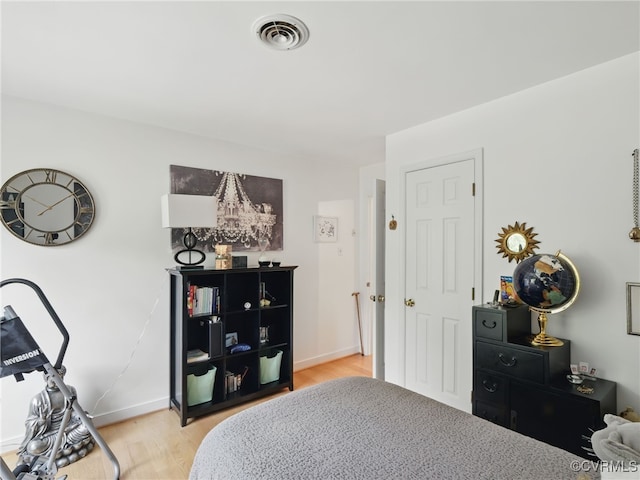 12503 Winchester Green Ct, Henrico, VA 23233 - bedroom featuring light wood finished floors and baseboards