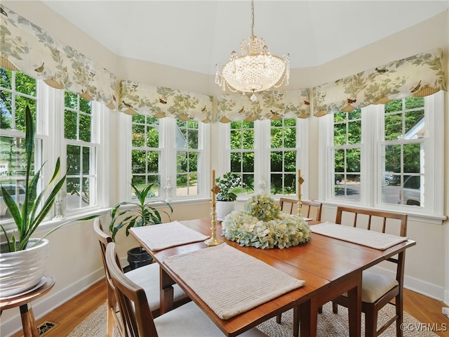 12503 Winchester Green Ct, Henrico, VA 23233 - sunroom with french doors and a chandelier
