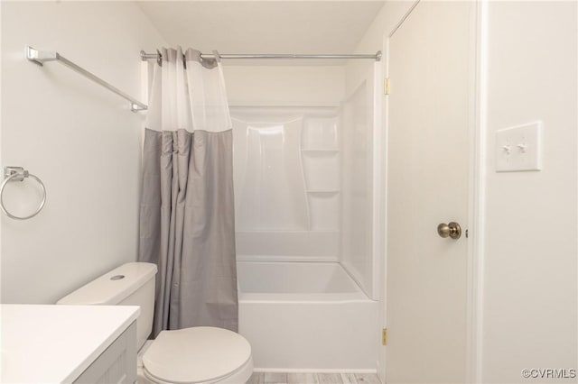 8406 Shannon Green Ct, Henrico, VA 23228 - bathroom with shower / tub combo with curtain and vanity