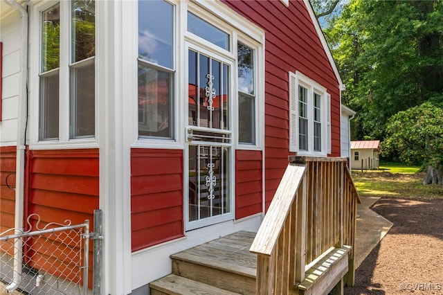 6610 St George St, Chesterfield, VA 23237 - entrance to property