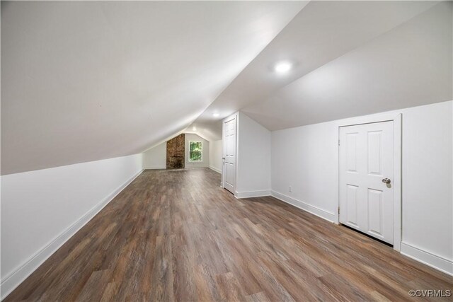 31 Pleasant Run, Cartersville, VA 23027 - additional living space featuring wood finished floors and lofted ceiling