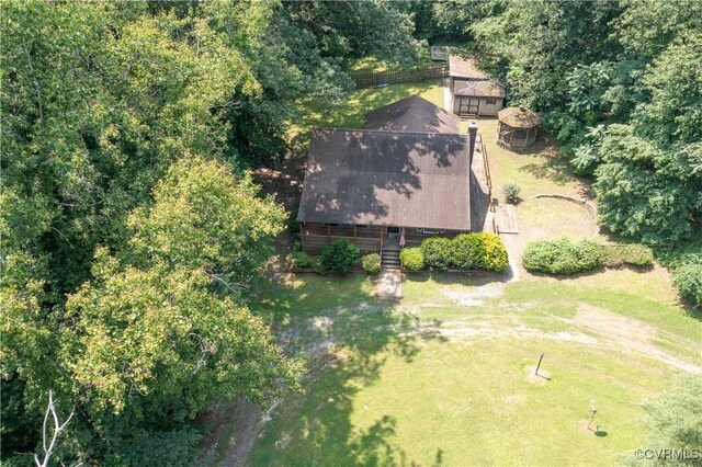 31 Pleasant Run, Cartersville, VA 23027 - view from above of property