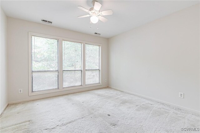 13542 Heathbrook Ter, Midlothian, VA 23112 - empty room featuring carpet floors and a ceiling fan