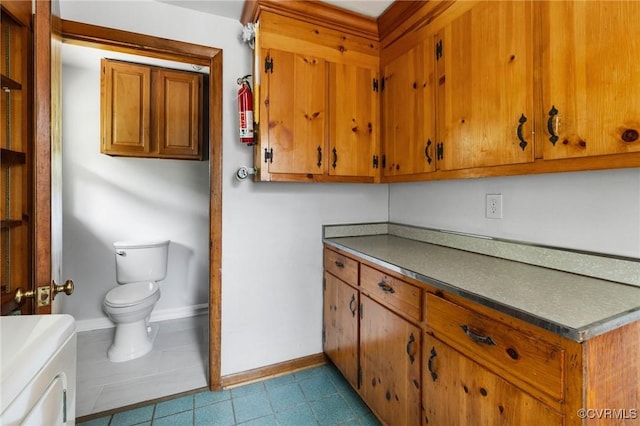 12418 Gravelbrook Rd, South Prince George, VA 23805 - bathroom featuring toilet and tile patterned floors