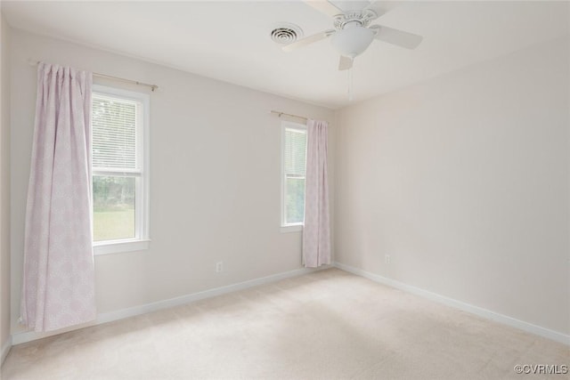 206 Michaux Crossing Ln, Chesterfield, VA 23113 - empty room with light colored carpet and a ceiling fan