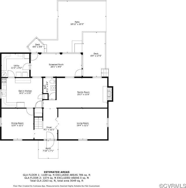 1948 Neptune Dr, North Chesterfield, VA 23235 - view of room layout