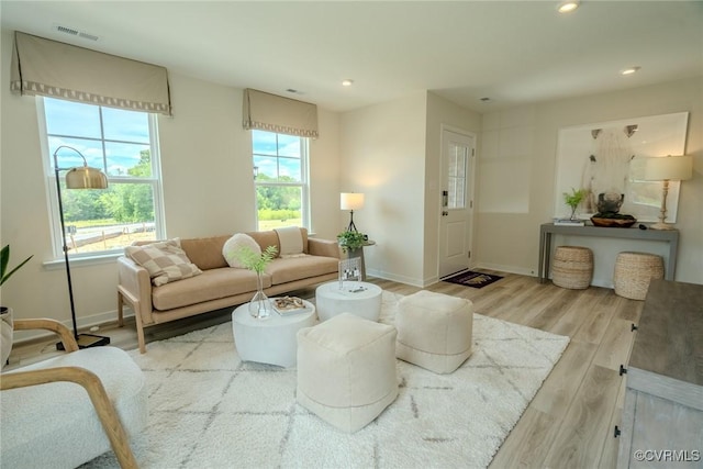 7410 Hancock Towns Ct Unit M1, Chesterfield, VA 23832 - living room featuring wood finished floors and recessed lighting