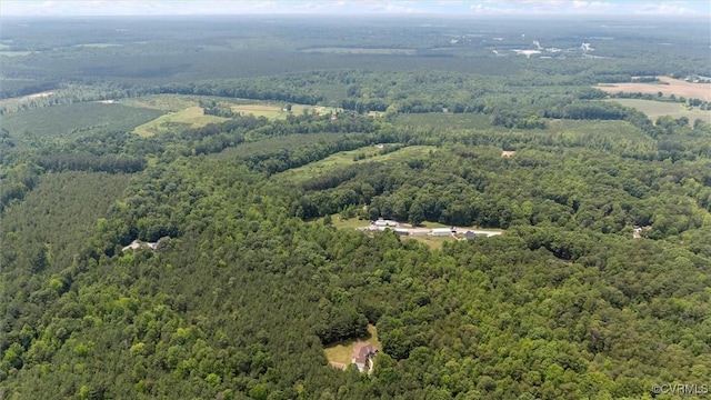 13531 Butlers Rd, Amelia Courthouse, VA 23002 - aerial view of a heavily wooded area