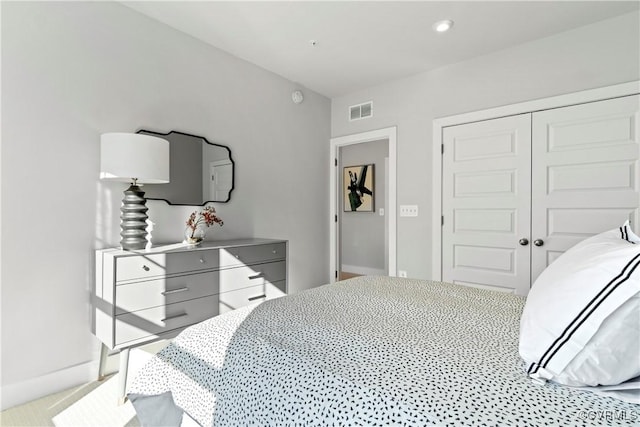 13210 Garland Ln, Midlothian, VA 23114 - carpeted bedroom with a closet