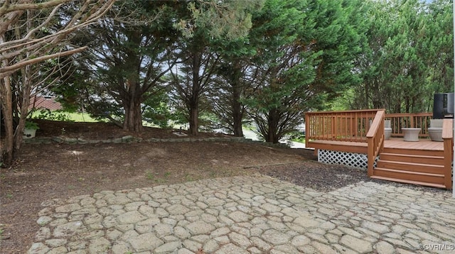 500 Village Gate Dr, Midlothian, VA 23114 - view of patio / terrace featuring a deck