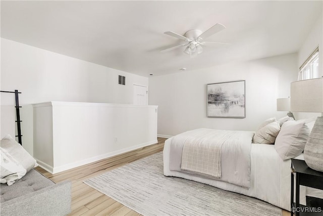 4814 Long Shadow Dr, Chesterfield, VA 23112 - bedroom featuring wood finished floors and a ceiling fan