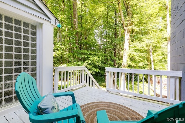 4814 Long Shadow Dr, Chesterfield, VA 23112 - view of wooden deck