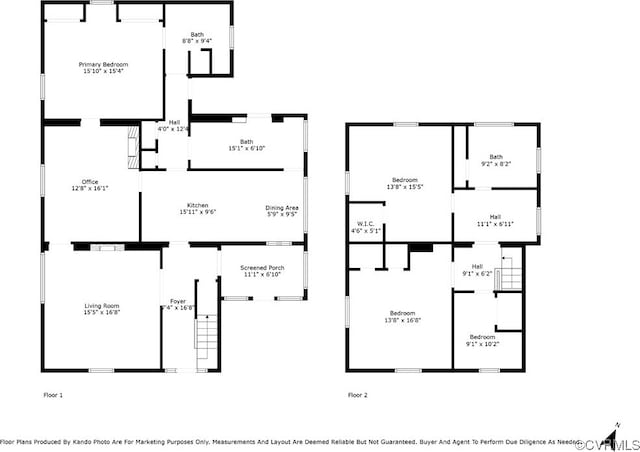 429 4th St, West Point, VA 23181 - view of floor plan / room layout