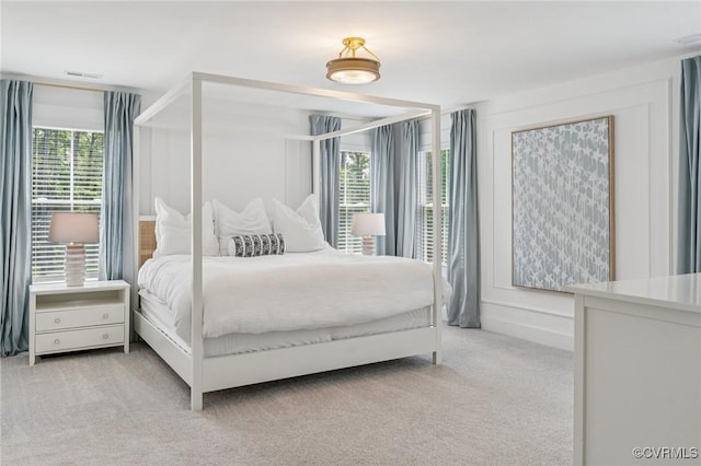 18207 Maple Summit Ct, Moseley, VA 23120 - bedroom featuring light carpet