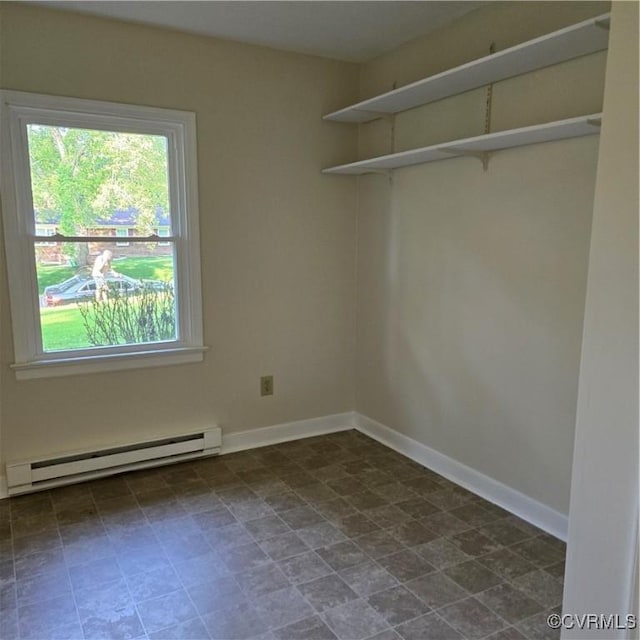 14300 Rosebud Rd, Chesterfield, VA 23838 - unfurnished room with baseboard heating and baseboards