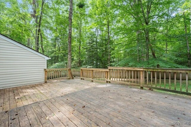 12707 Southwick Pl, Midlothian, VA 23113 - view of wooden terrace