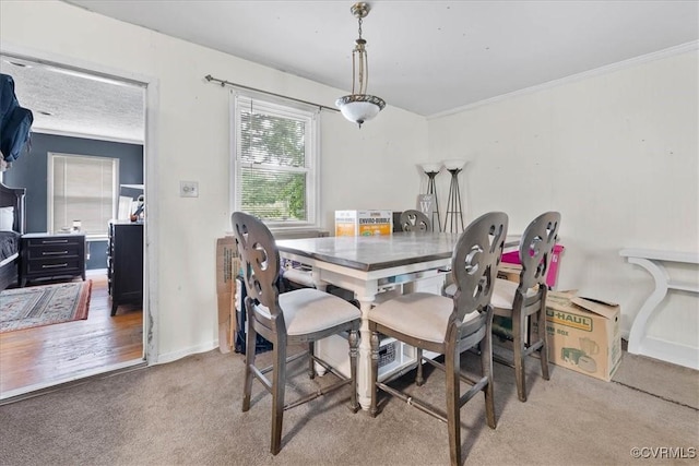 2560 Pin Oak Ct, Colonial Heights, VA 23834 - dining space featuring light carpet and baseboards