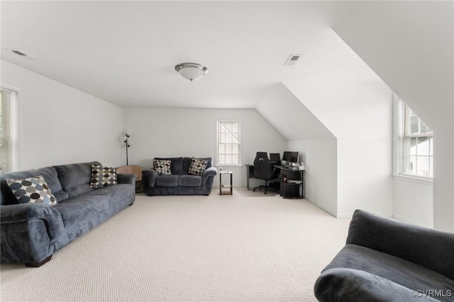 15619 Winding Ash Dr, Chesterfield, VA 23832 - carpeted living room with a desk