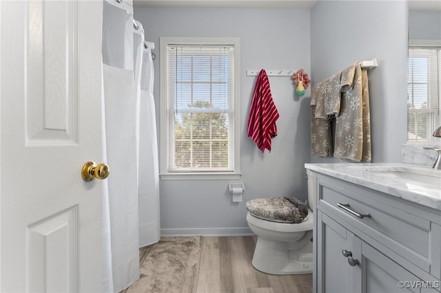 15619 Winding Ash Dr, Chesterfield, VA 23832 - bathroom with vanity and wood finished floors