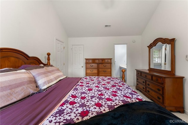 15619 Winding Ash Dr, Chesterfield, VA 23832 - bedroom with vaulted ceiling and carpet floors