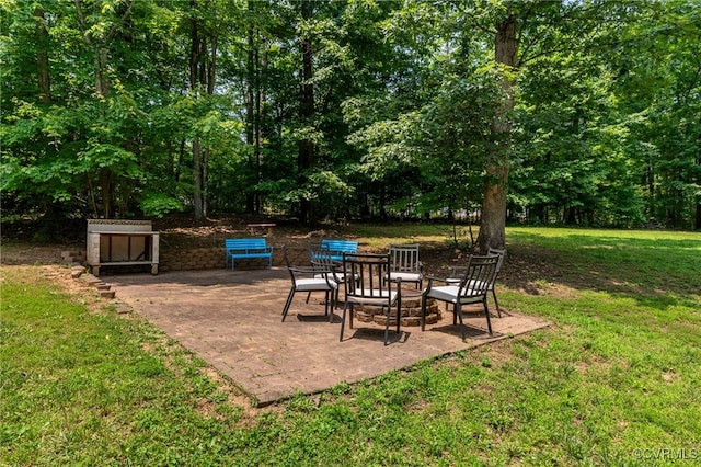 419 Carter Ln, Louisa, VA 23093 - view of patio / terrace